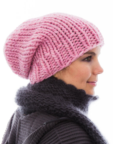Flow Beanie in Strawberry Shake