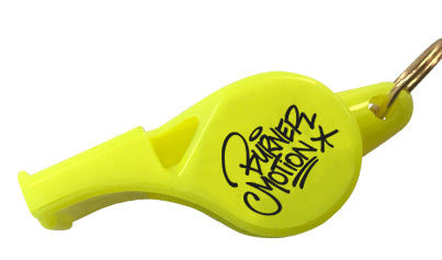 Burner Motion Whistle & Lanyard