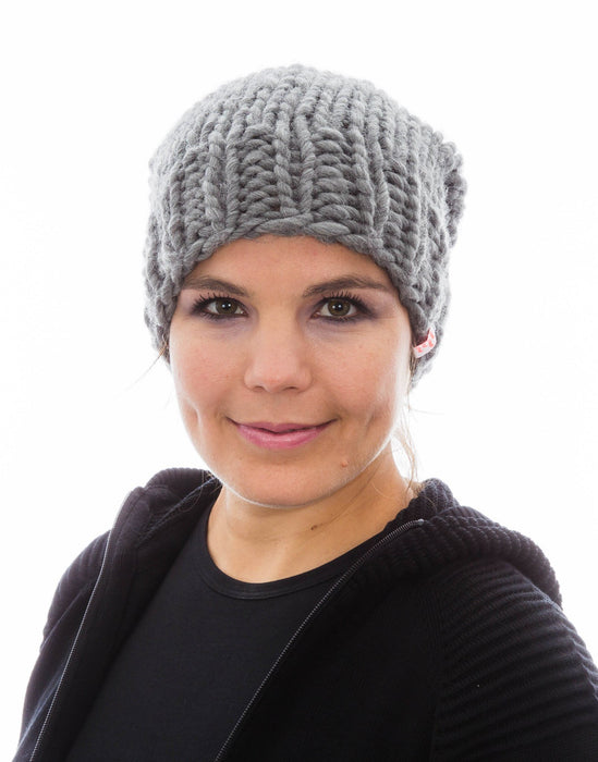 Bonnet Flow en gris tempête