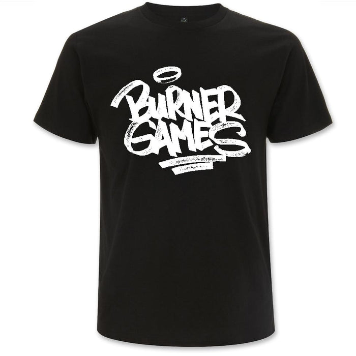T-shirt Burner Games pour hommes noir