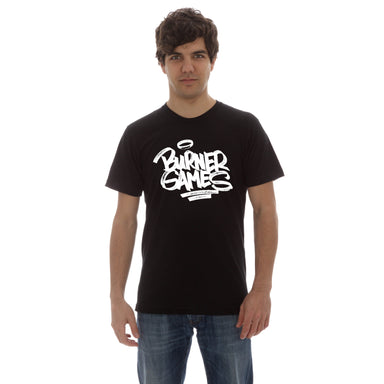 T-shirt Burner Games pour hommes noir