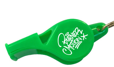 Burner Motion Whistle & Lanyard