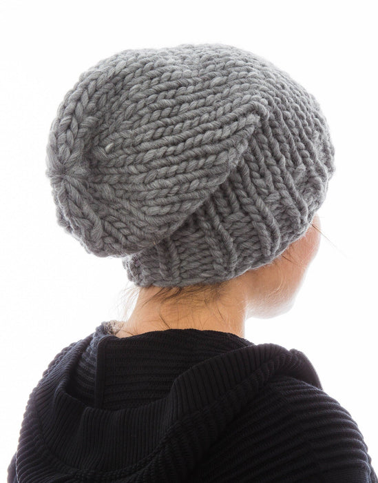 Flow Beanie in Storm Grey