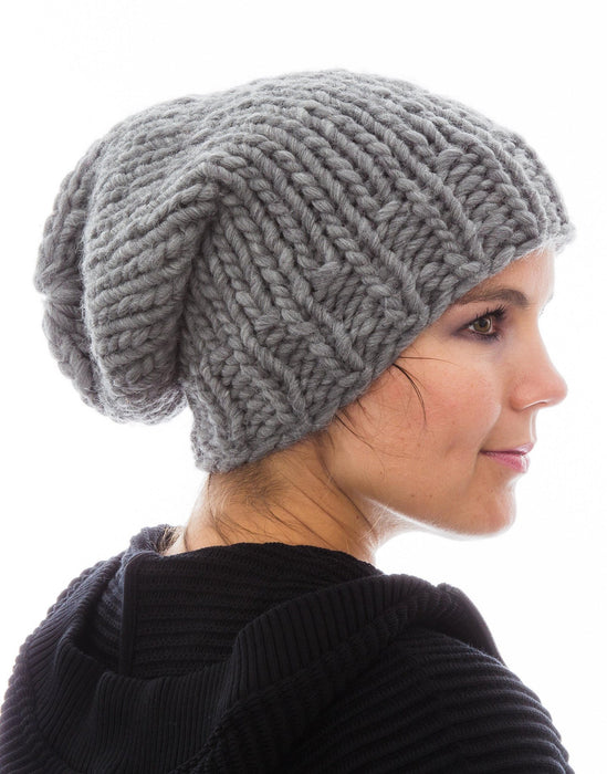 Flow Beanie in Storm Grey